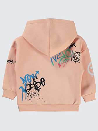 Civil Girls Kız Çocuk Sweatshirt 2-5 Yaş Somon