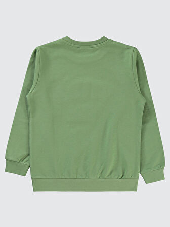 Civil Boys Erkek Çocuk Sweatshirt 10-13 Yaş Açık Haki