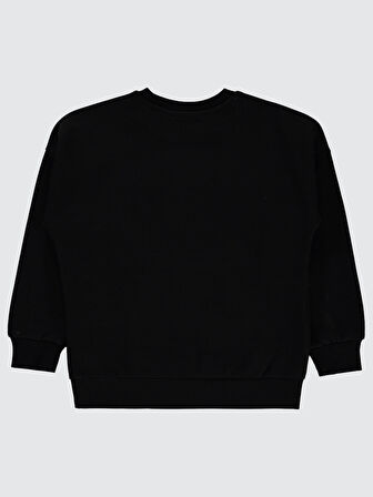 Civil Boys Erkek Çocuk Sweatshirt 10-13 Yaş Siyah