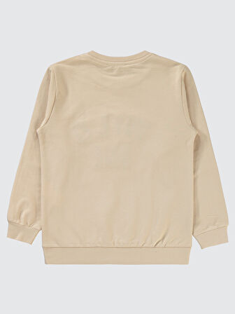 Civil Boys Erkek Çocuk Sweatshirt 6-9 Yaş Taş Rengi