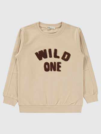Civil Boys Erkek Çocuk Sweatshirt 10-13 Yaş Taş Rengi