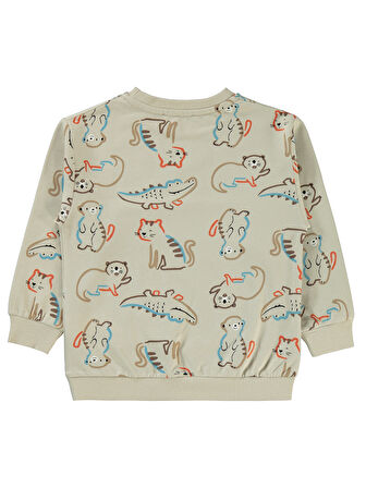 Civil Boys Erkek Çocuk Sweatshirt 2-5 Yaş Mavi