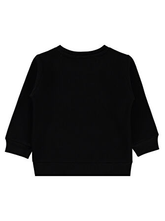 Civil Girls Kız Çocuk Sweatshirt 2-5 Yaş  Siyah