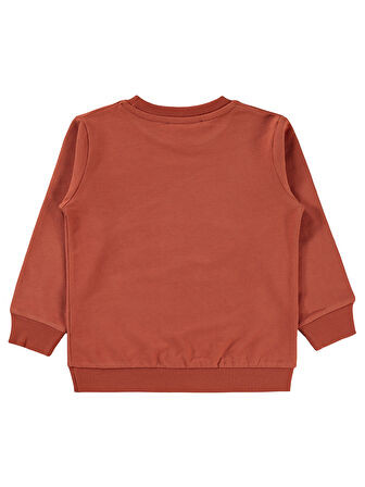 Civil Boys Erkek Çocuk Sweatshirt 2-5 Yaş Koyu Bakır