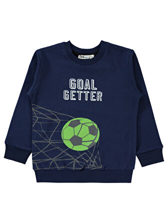 Civil Boys Erkek Çocuk Sweatshirt 2-5 Yaş Lacivert