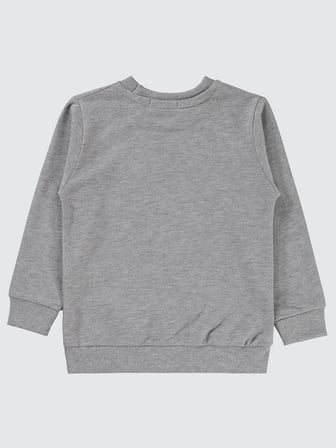 Civil Boys Street Skate Baskılı 2-5 Yaş Sweatshirt - Gri
