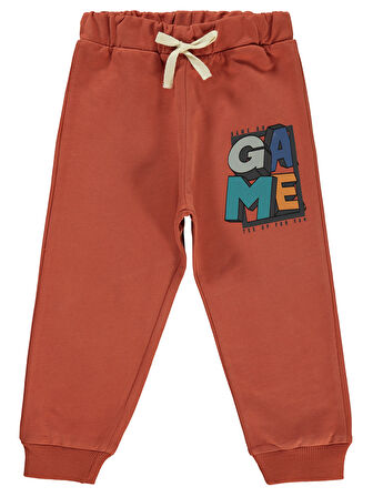 Civil Boys Erkek Çocuk Eşofman Altı 2-5 Yaş Koyu Bakır 