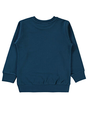 Civil Boys Erkek Çocuk Sweatshirt 2-5 Yaş Koyu Petrol