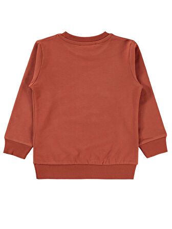 Civil Boys Erkek Çocuk Sweatshirt 2-5 Yaş Koyu Bakır
