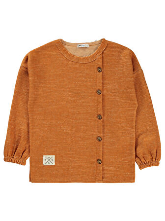 Civil Boys Erkek Çocuk Sweatshirt 6-9 Yaş Hardal