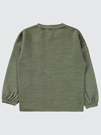 Civil Boys Erkek Çocuk Sweatshirt 6-9 Yaş Haki