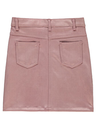 Civil Girls Kız Çocuk Etek 10-13 Yaş  Pudra