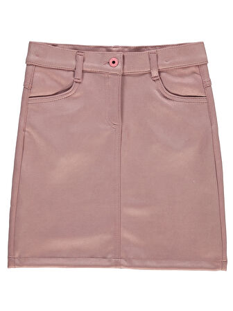 Civil Girls Kız Çocuk Etek 6-9 Yaş Pudra