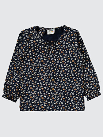 Civil Baby Kız Bebek Takım 6-18 Ay Lacivert