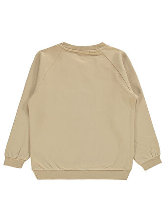 Civil Boys Erkek Çocuk Sweatshirt 2-5 Yaş Bej