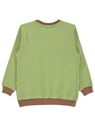 Civil Boys Erkek Çocuk Sweatshirt 2-5 Yaş Çağla Yeşili