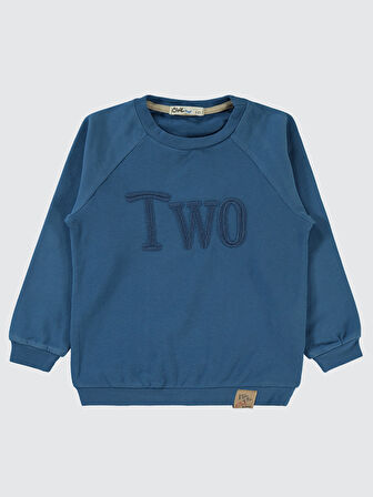 Civil Boys Erkek Çocuk Sweatshirt 2-5 Yaş İndigo