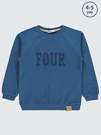 Civil Boys Erkek Çocuk Sweatshirt 2-5 Yaş İndigo
