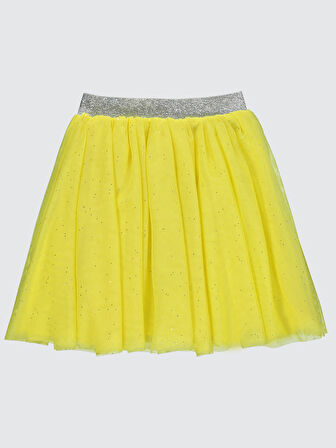 Civil Girls Kız Çocuk Tütü Etek 4-9 Yaş Sarı