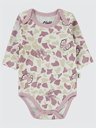 Civil Baby Kız Bebek 2'li Çıtçıtlı Badi 3-18 Ay Lila