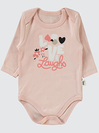 Civil Baby Kız Bebek 3'lü Takım 6-18 Ay Pudra