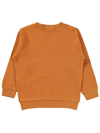 Civil Boys Erkek Çocuk Sweatshirt 2-5 Yaş Koyu Oranj