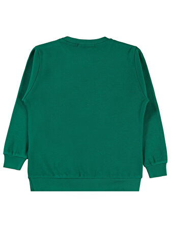 Civil Boys Erkek Çocuk Sweatshirt 2-5 Yaş Çam Yeşili