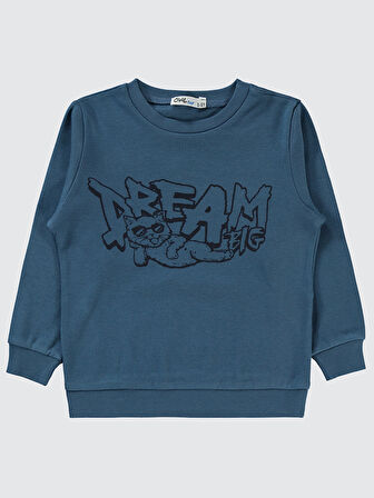 Civil Boys Erkek Çocuk Sweatshirt 2-5 Yaş İndigo