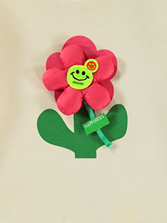 Civil Girls Kız Çocuk Sweatshirt 2-5 Yaş Tebeşir