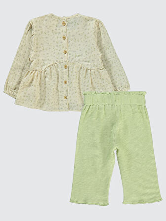 Civil Baby Kız Bebek Takım 6-18 Ay Çağla Yeşili