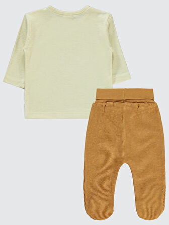 Civil Baby Erkek Bebek Takım 3-12 Ay Kiremit