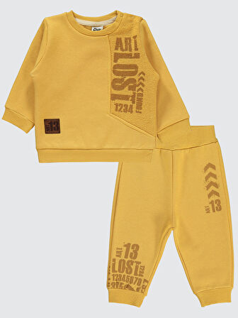 Civil Baby Erkek Bebek Takım 6-18 Ay Hardal