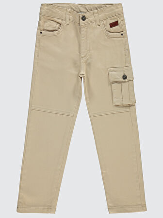 Civil Boys Erkek Çocuk Pantolon 10-13 Yaş Bej