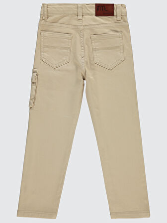 Civil Boys Erkek Çocuk Pantolon 10-13 Yaş Bej
