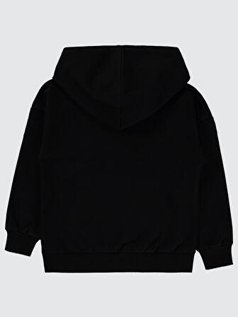 Civil Boys Erkek Çocuk Sweatshirt 6-9 Yaş Siyah
