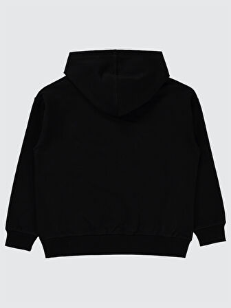 Civil Boys Erkek Çocuk Sweatshirt 6-9 Yaş Siyah