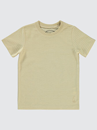 Civil Boys Erkek Çocuk Tişört 2-5 Yaş Taş Rengi