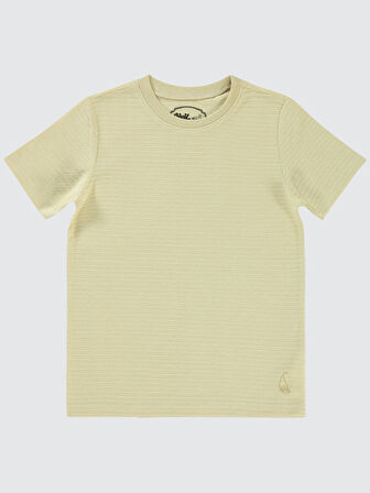 Civil Boys Erkek Çocuk Tişört 6-9 Yaş Taş Rengi