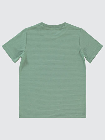 Civil Boys Erkek Çocuk Tişört 6-9 Yaş Soft Haki