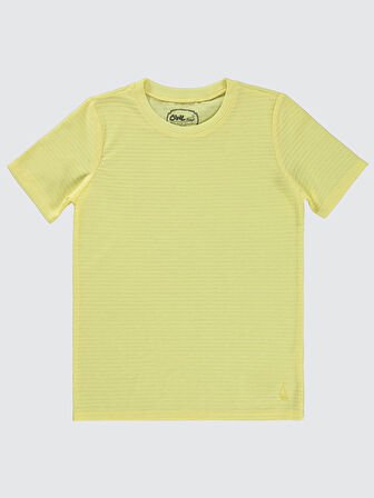 Civil Boys Erkek Çocuk Tişört 10-13 Yaş Açık Sarı