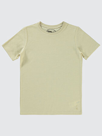 Civil Boys Erkek Çocuk Tişört 10-13 Yaş Taş Rengi