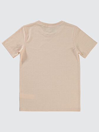 Civil Boys Erkek Çocuk Tişört 10-13 Yaş Somon