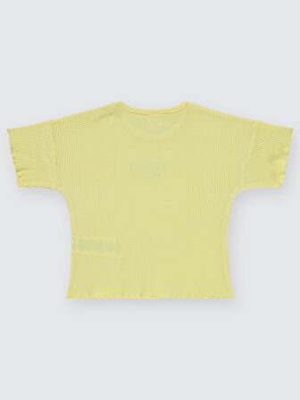 Civil Baby Kız Bebek Tişört 6-18 Ay Sarı