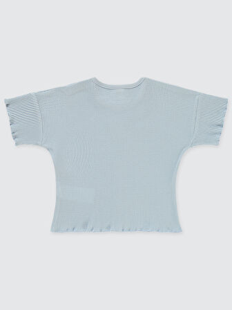 Civil Baby Kız Bebek Tişört 6-18 Ay Mavi