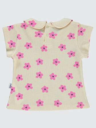Civil Baby Kız Bebek Tişört 6-18 Ay FilDişi