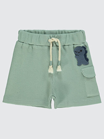 Civil Baby Erkek Bebek Şort 6-18 Ay Çağla Yeşili
