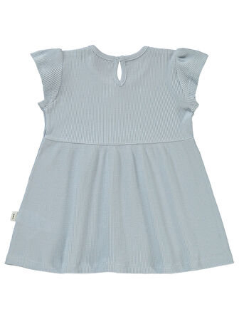 Civil Baby Kız Bebek Elbise 6-18 Ay Mavi