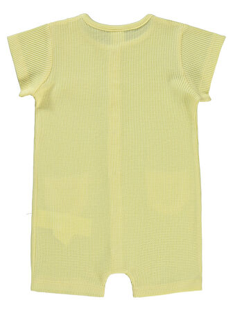Civil Baby Kız Bebek Patiksiz Tulum 6-18 Ay Sarı