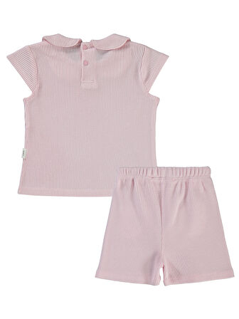 Civil Baby Kız Bebek Şortlu Takım 6-18 Ay Pembe