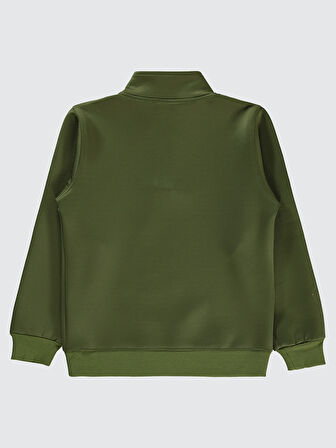 Pierre Cardin Erkek Çocuk Sweatshirt 10-12 Yaş Haki